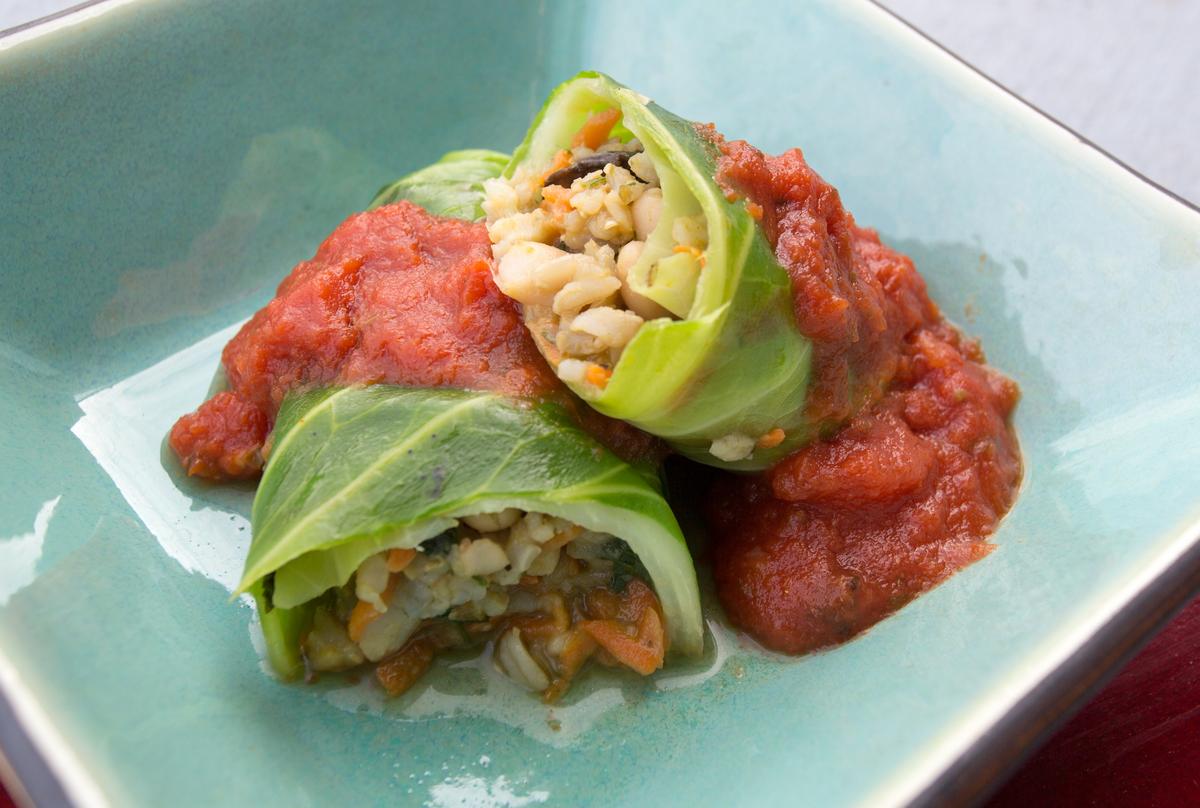 Daniel Fast Cabbage Rolls