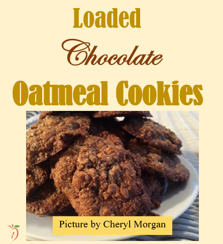 Loaded Chocolate Oatmeal Cookies