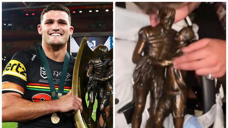 Banned if we win': The Cleary joke that may have just solved NRL Grand Final mystery