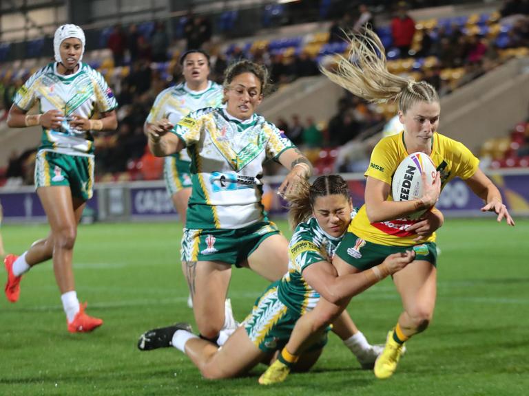 Jillaroos 74-point massacre against Cook Islands to kick-off World Cup defence