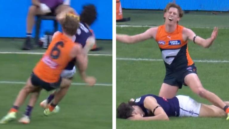 Giants star cops latest ban for dangerous act as young Saint breathes sigh of relief
