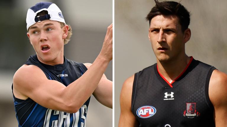 AFL Pre-Season Teams: Magpies' four recruits unveiled, ex-No.1 pick in new colours as Roos weak