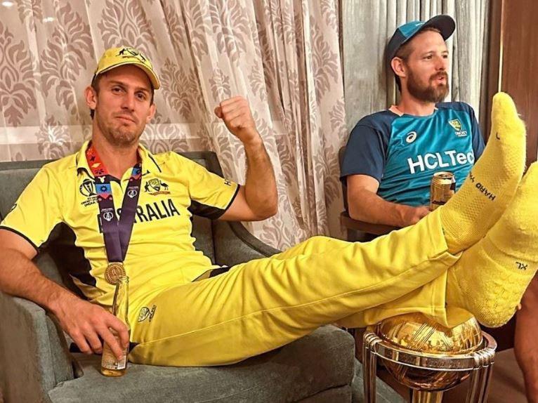Mitchell Marsh has no regrets for controversial act that enraged India after Cricket World Cup final