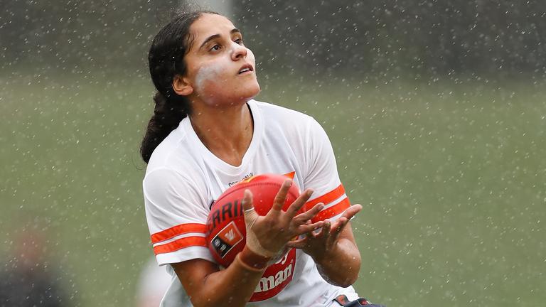 GWS forward Haneen Zreika opts out of AFLW Pride Round due to rainbow jersey