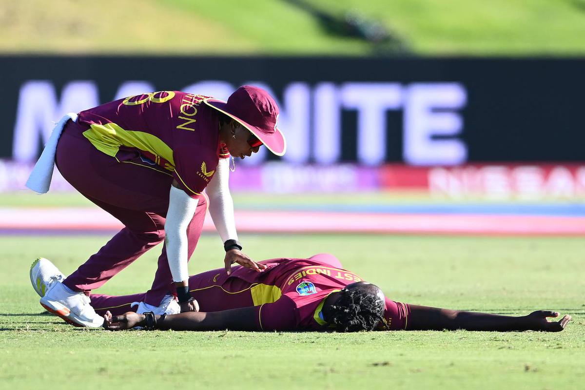 West Indies star Shamilia Connell collapses, taken off in ambulance