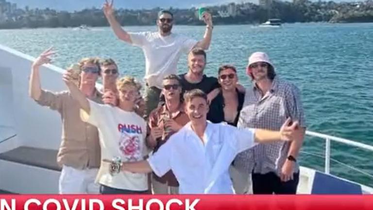 At least 10' Sydney Swans players test positive for Covid after pre-Xmas boat cruise