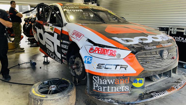 Brutal race against time to repair ruined Supercar for Bathurst after shocking 56G crash