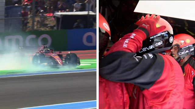 What on earth are they doing?': Shocking radio calls expose double Ferrari disaster