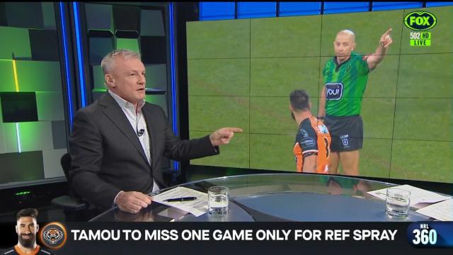 Tamou's good bloke ruling' slammed as 'filthy' NRL referees lament lack of support