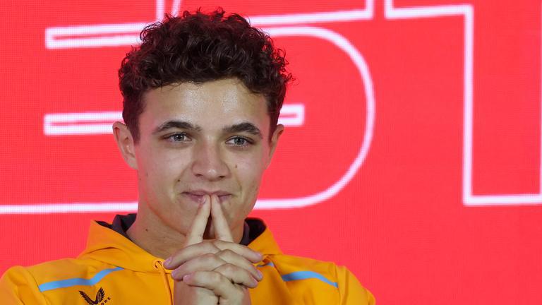 Lando Norris spills on out of control drivers WhatsApp group