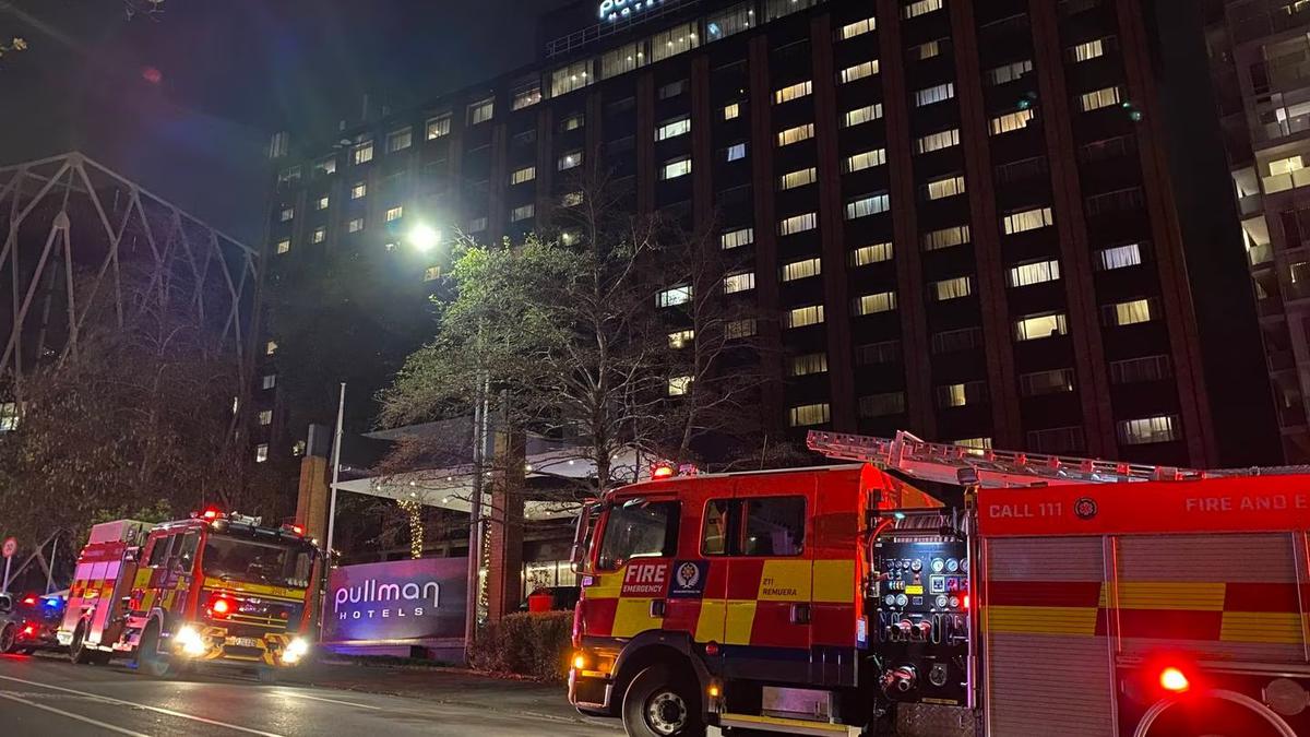 Football Ferns security boosted after Pullman Hotel fire, CJ Bott describes dash from blaze