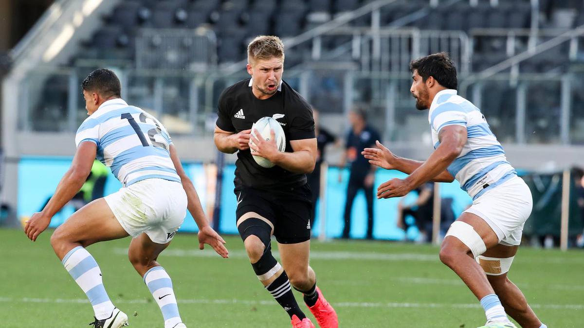 Jack Goodhue set for surgery on knee injury as All Blacks gather ahead of Argentina test