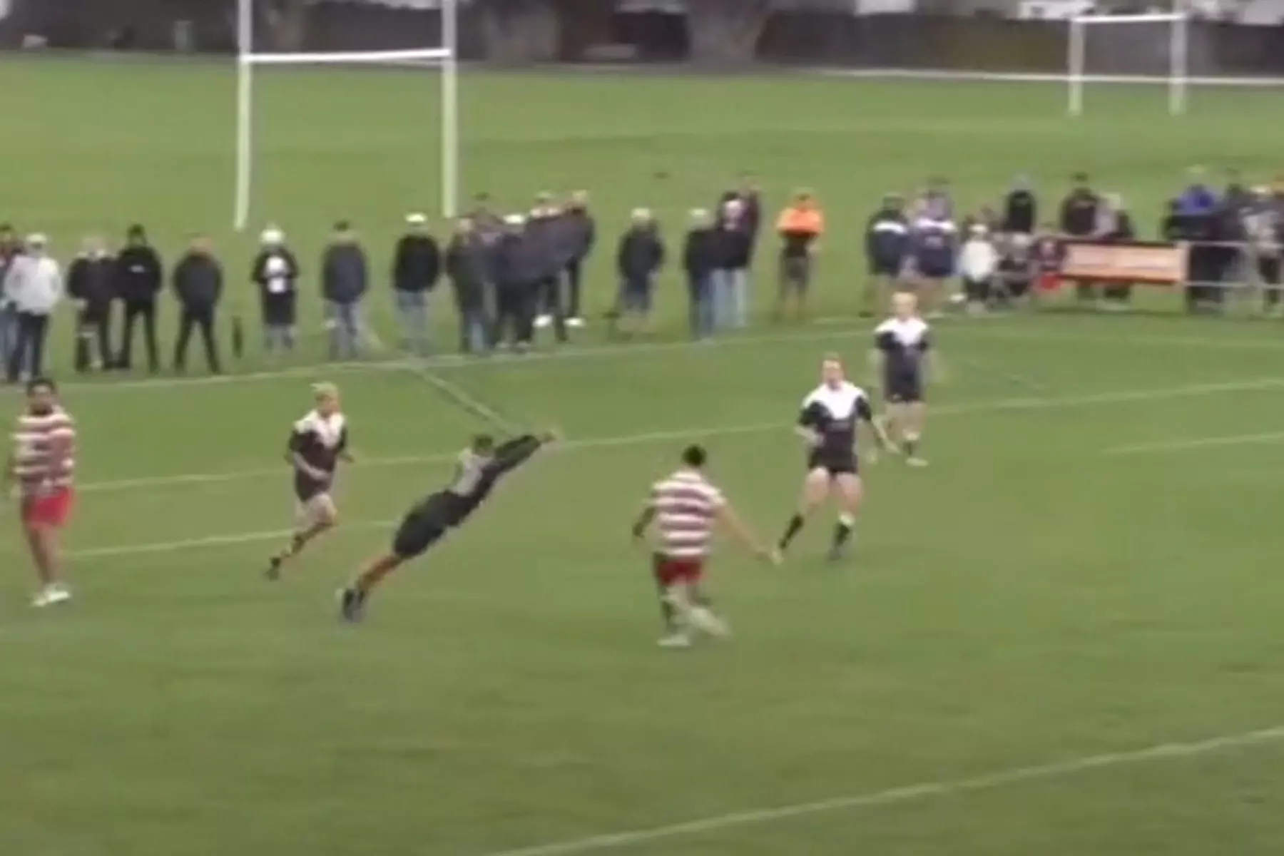Amazing finish to Wellington club rugby game