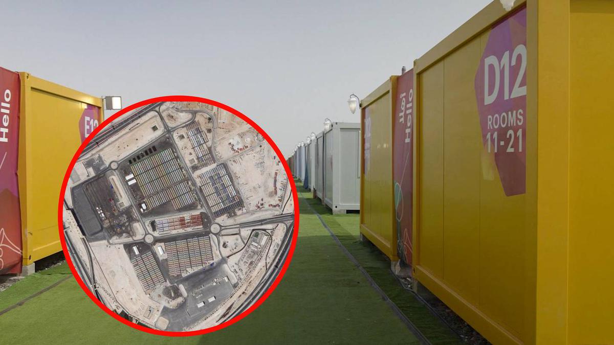 Qatar unveils 6000-cabin World Cup village in airport car park