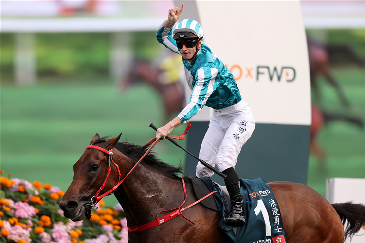 Warrior puts global rivals to the sword in second dominant FWD QEII Cup success