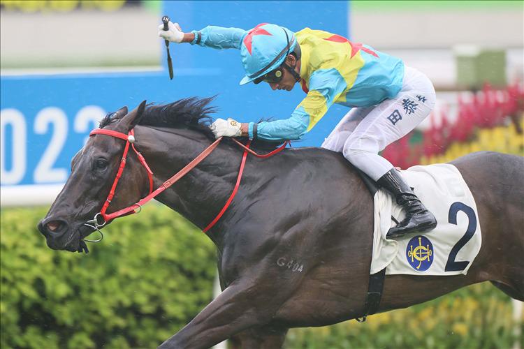 Victor The Winner upstages Lucky Sweynesse to snare Class 1 the HKSAR Chief Executives Cup Handicap