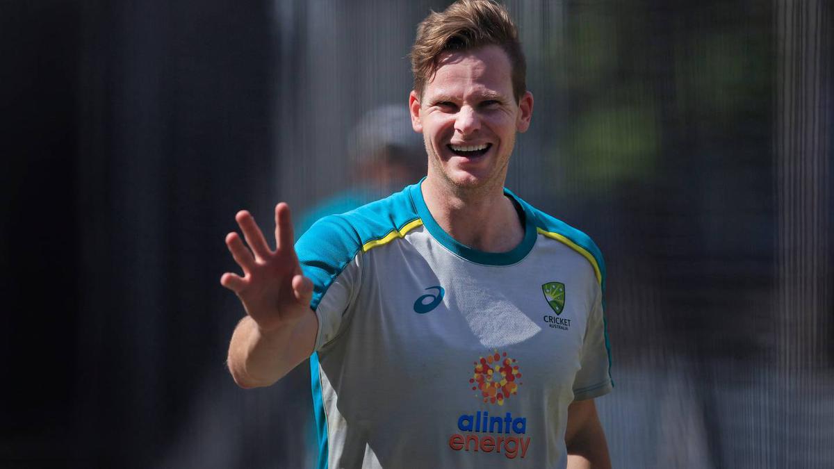  Steve Smith shouts 'Bazball' in the nets as Australia mock new England