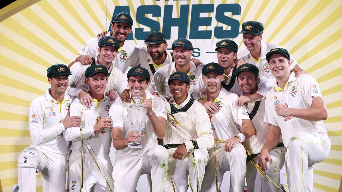 Australian captain Pat Cummins pauses boozy Ashes celebrations to include teammate Usman Khawaja