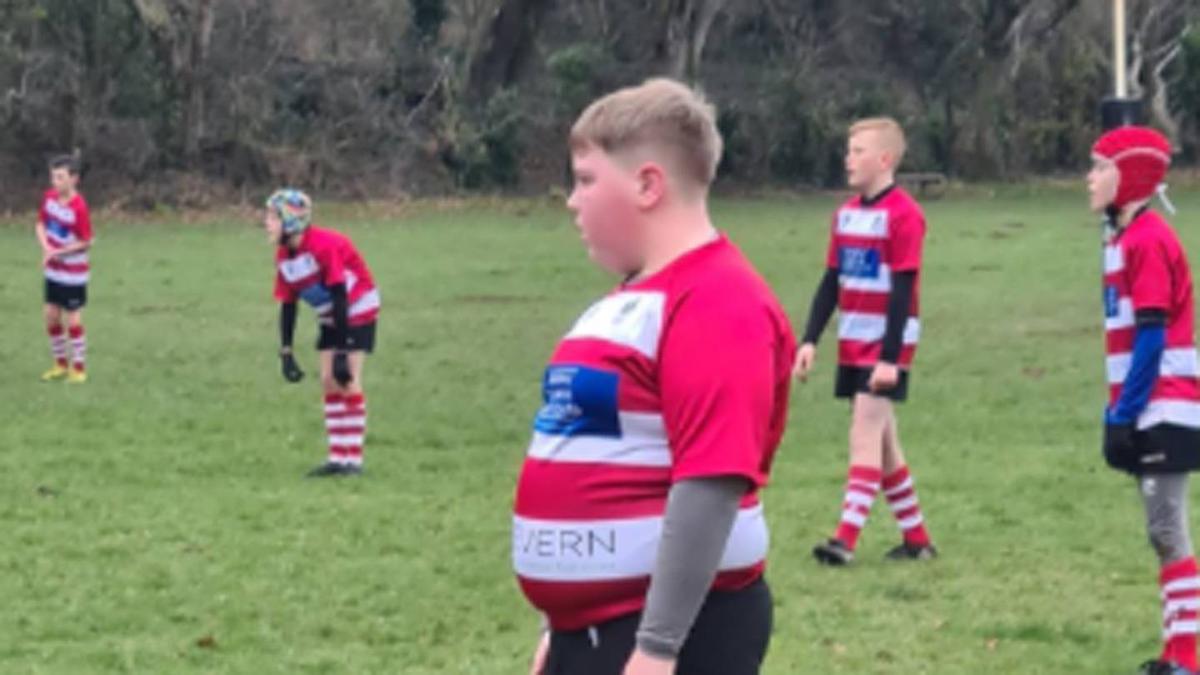 Rugby unites in support of boy told he was too 'big' to play