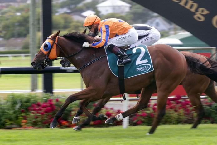 Prise De Fer and Brando fly Te Akau flag in Savy Yong Blonk's absence