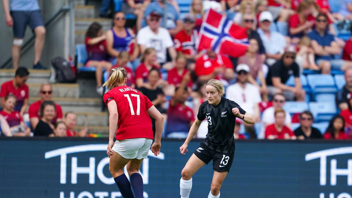 Football Ferns beaten 2-0 by Norway in Ullevaal