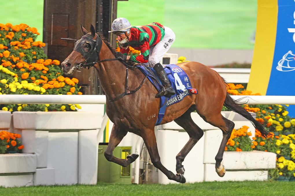 Russian Emperor leads one-two for Whyte in Citi Hong Kong Gold Cup