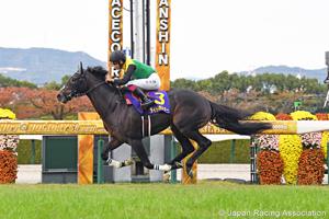 Titleholder Gives Sire Duramente First G1 Title in Wire-to-Wire Kikuka Sho Victory