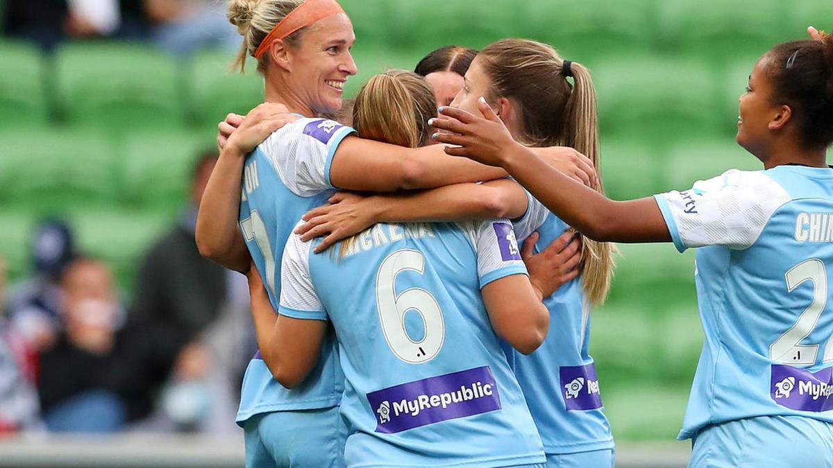Football Fern Hannah Wilkinson scores five goals in Melbourne City rout