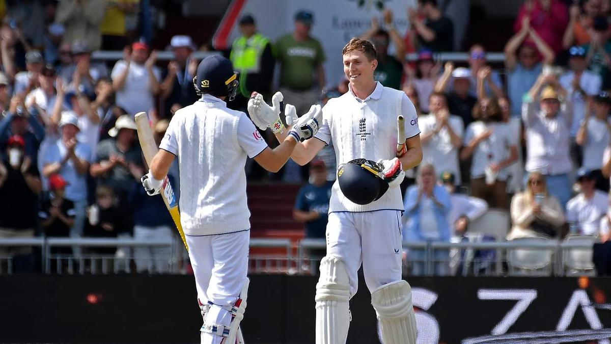 England take commanding lead in eventful day