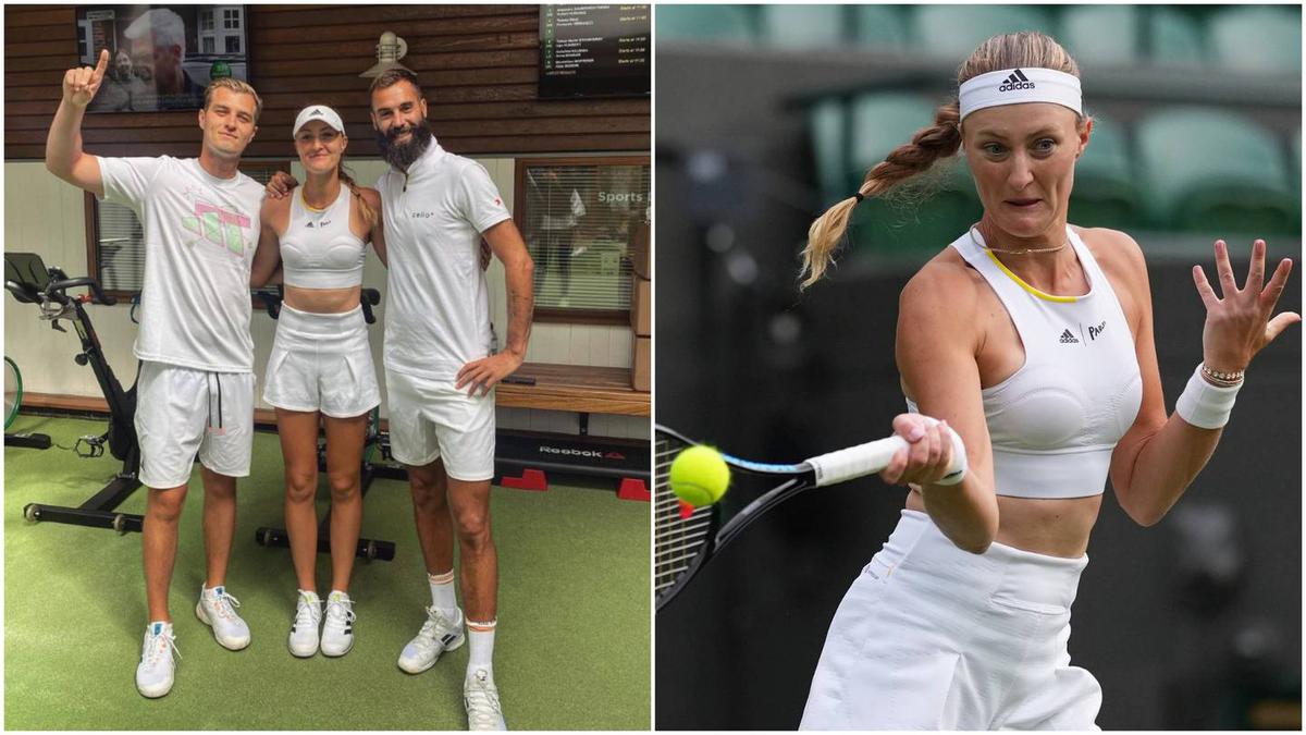 Wimbledon tennis: Fans react to Kristina Mladenovic's eye-catching outfit