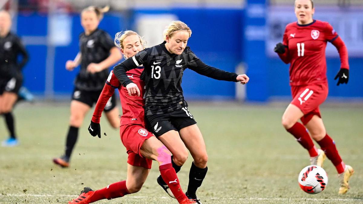 Football Ferns play out frustrating draw against Czech Republic in final game of SheBelieves Cup