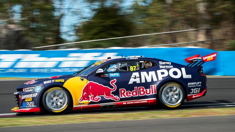 Can he p**s off? Red Bull stars hilarious interview after claiming thrilling Supercars win