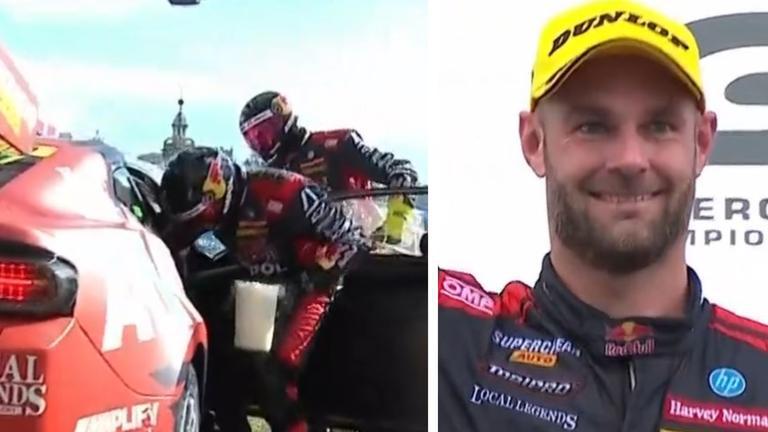 Shock Supercars dry ice protest after champs statement win