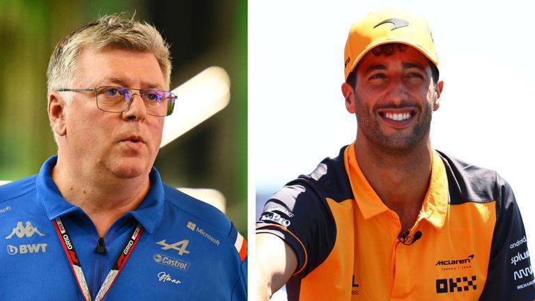 Great potential': Alpine boss's claim suggests Ricciardo's future isn't so bleak after axing