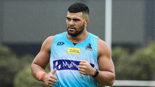 NRL wrecking ball David Fifita makes full recovery from rib injury but won't play in trial