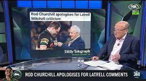 Tallis slams Bunnies proposed boycott as legends son apologises for Latrell comments