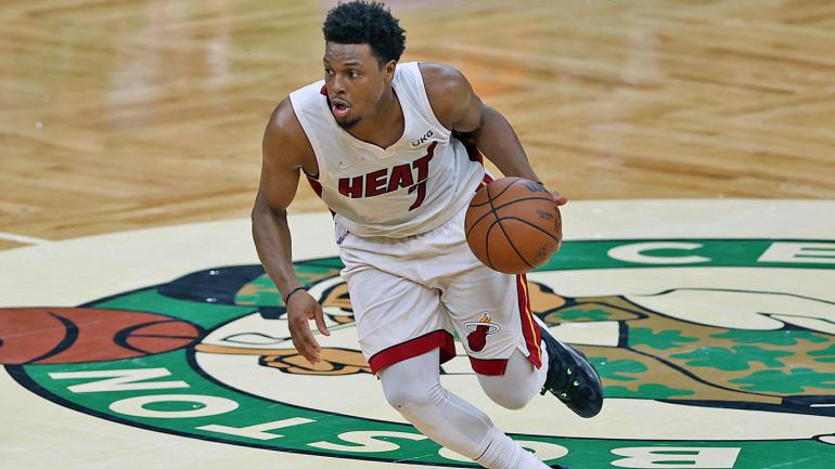 Pat Riley says that Kyle Lowry will 'have to address' his conditioning this offseason
