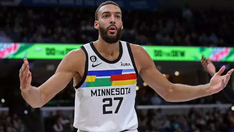 Rudy Gobert suspended by Timberwolves, won't play vs. Lakers in play-in game, per report