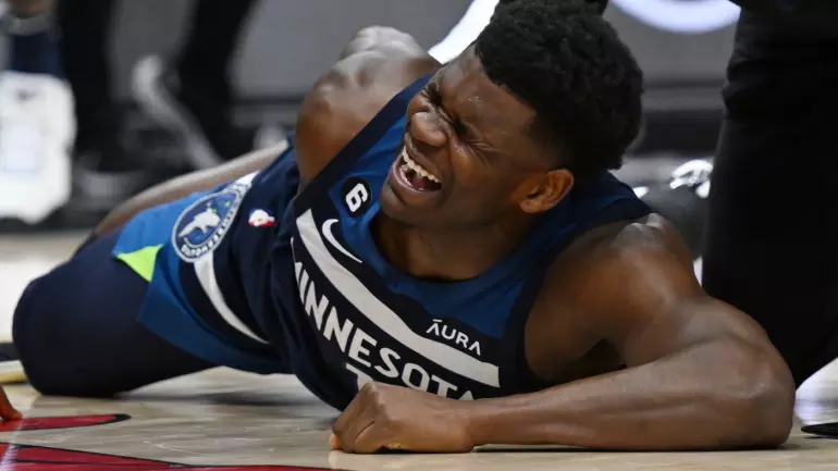 Anthony Edwards injury update: Timberwolves star out indefinitely with ankle sprain