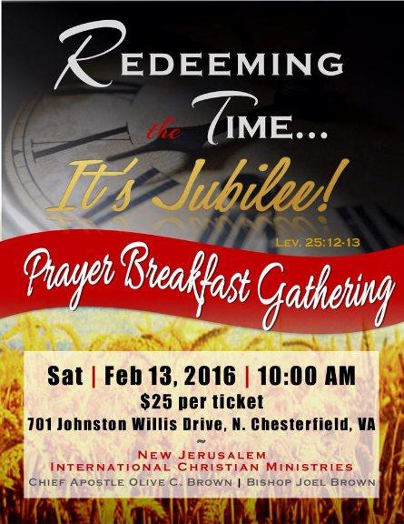 Prayer Breakfast Gathering