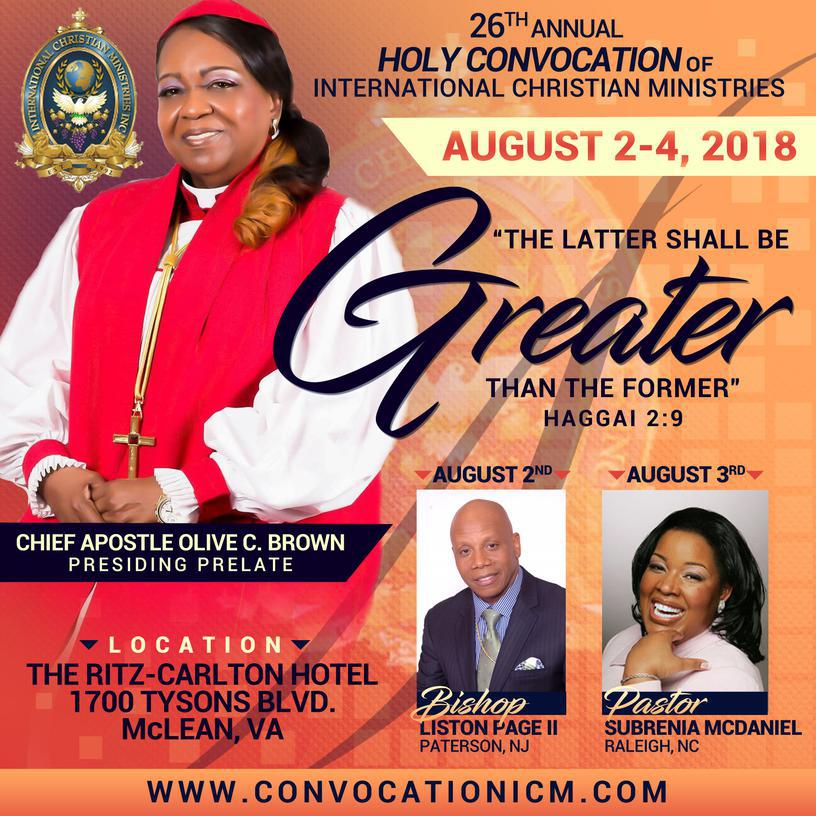 26th Annual Holy Convocation