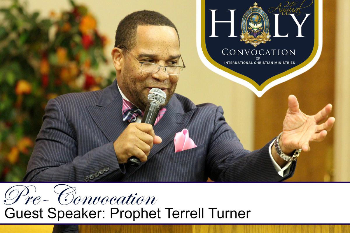 Pre-Convocation Service with Guest Speaker Prophet Terrell Turner