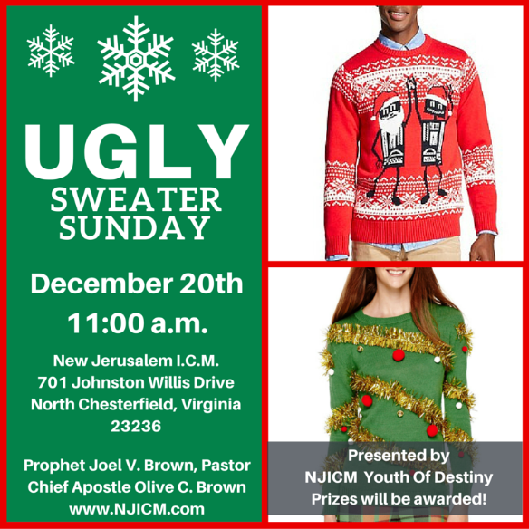 Ugly Sweater Sunday