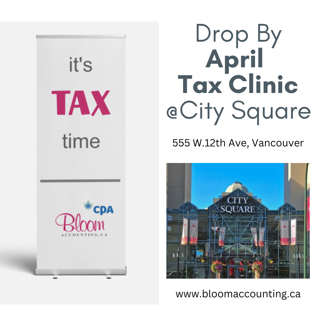 April Tax Clinic @ City Square Vancouver