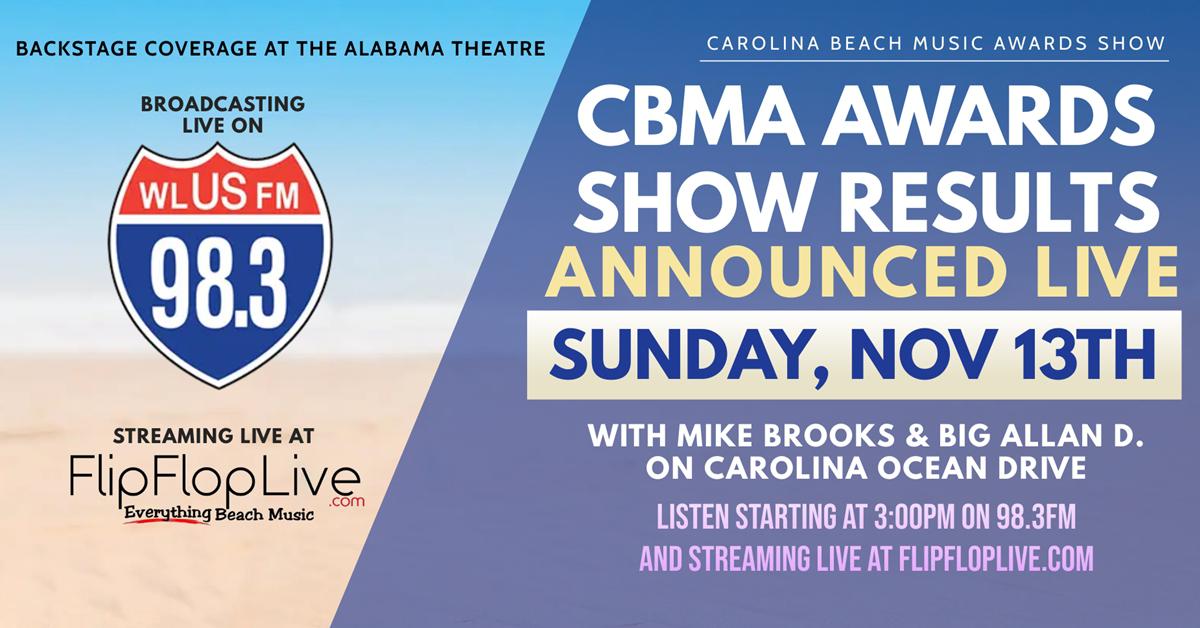 CBMA Awards Show Results LIVE!