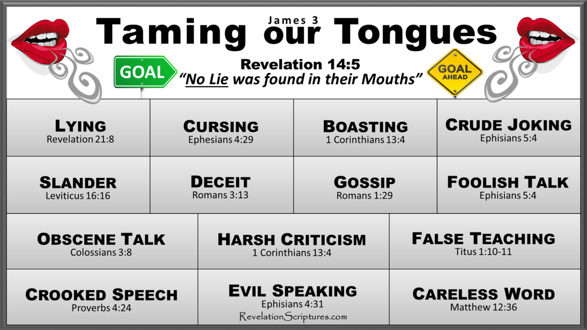 Taming The Tongue 