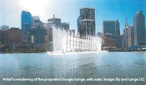 Google Builds a Barge...