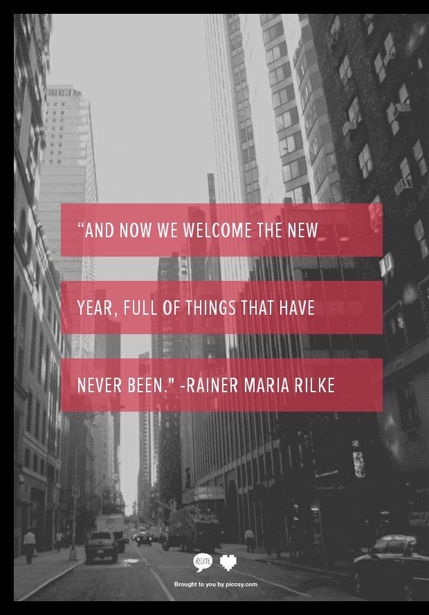 Welcome the New Year