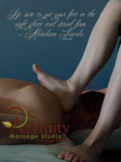 Barefoot massage certification training