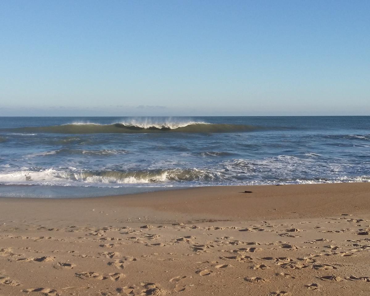 Hatteras Surf And Wind Report 1/16/2015